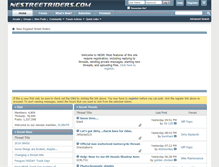 Tablet Screenshot of nestreetriders.com